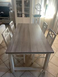 Set da pranzo (tavolo e sedie) GAMI