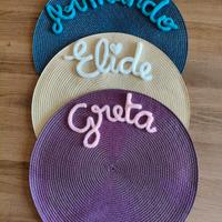 tovaglietta colazione breakfast fatta a mano 