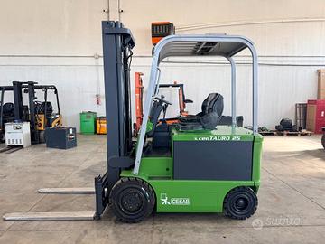 CARRELLO ELEVATORE MULETTO ELETTRICO CESAB 25 QUIN