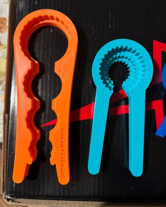 Pinze apri bottiglia e barattoli