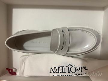 Scarpe Alexander Mc Queen, mocassino, bianco  43,5