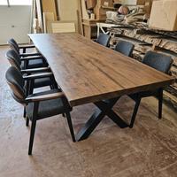 Tavolo Taverna 8cm spessore 