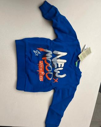 Felpa benetton 82 cm ~12/18 mesi
