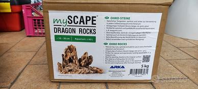 Roccia Dragon Stone ARKA per Aquascaping