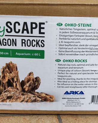 Roccia Dragon Stone ARKA per Aquascaping