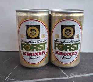Lattine Birra Forst Kronen 1990 1992