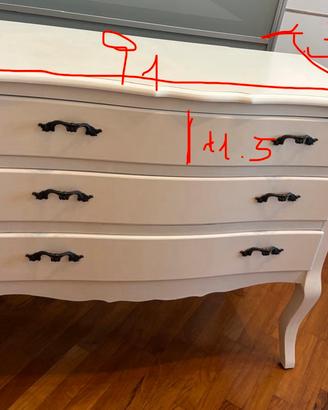 Cassettiera shabby