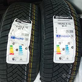 2 pneumatici premium nuovi CONTINENTAL 4 STAGIONI