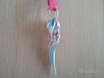 Ciondolo portafortuna Murano