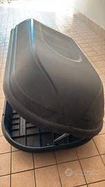 Box tetto auto e barre portatutto nere