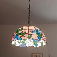 Lampadario stile Tiffany