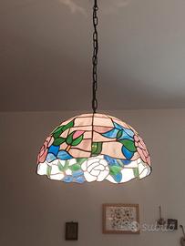 Lampadario stile Tiffany