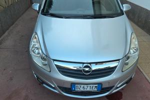 opel corsa d   gpl grigia argento cambio manuale