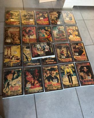 21 Dvd con un fascicolo western italiano