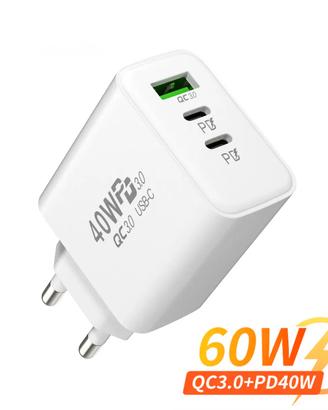 CARICABATTERIA IPHONE 15 14 13 IPAD SAMSUNG HUAWEI