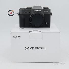 Fujifilm X-T30 III Body Charcoal Demo 41 Scatti