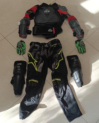 Completo Cross Bambino 6-9 anni come nuovo