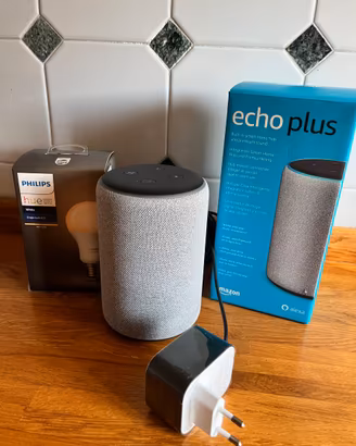 Kit Smart Home - Amazon Echo Plus (2ª Gen) con Hub
