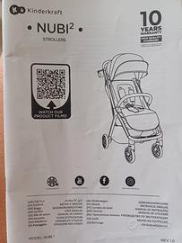 passeggino kindercraft Nubi 2
