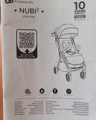 passeggino kindercraft Nubi 2