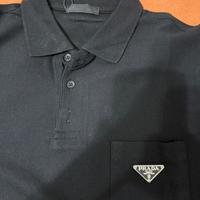 Prada polo nera S over