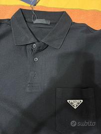 Prada polo nera S over