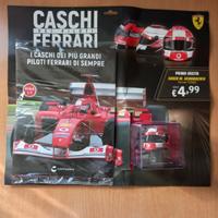 Casco Michael Schumacher Ferrari 2002 Scala 1:5
