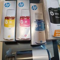 Toner  originali HP 31 e HP 32XL : nero  giallo ro