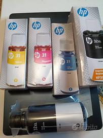 Toner  originali HP 31 e HP 32XL : nero  giallo ro