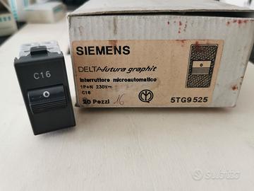 INTERRUTTORE MICROAUTOMATICO C16 - SIEMENS DELTA