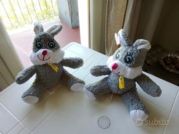 Peluche conigli