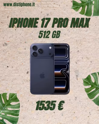 IPHONE 17 PRO MAX - nuovo