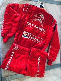 Tuta Sparco Rossa Tg.52 CITROËN RACING