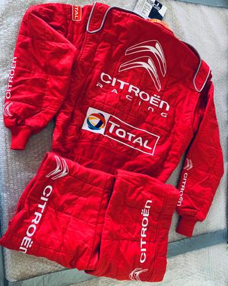 Tuta Sparco Rossa Tg.52 CITROËN RACING