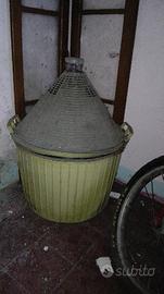 Tanica 50 litri per vino in vetro