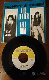 45 giri SONNY & CHER – the letter /tell him