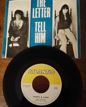 45 giri SONNY & CHER – the letter /tell him