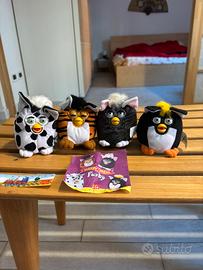 Lotto 4 Peluche Furby Vintage McDonald's 1999-2000