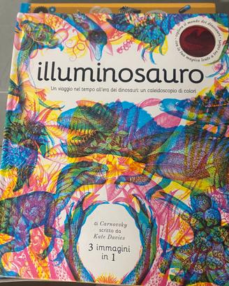 Libro illustrato a colori "Illuminosauro"