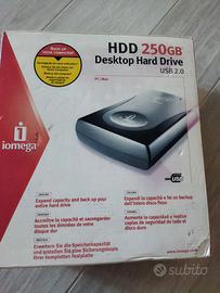 Hard Disk esterno IOMEGA 250GB