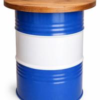 Bidone olio tavolo personalizzabile.