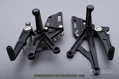 Pedane arretrate KAWASAKI H2 / H2R 1000 2016 2021