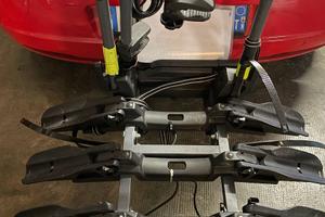 Portabici da gancio Traino 3 bici