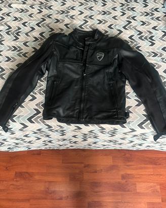 Giacca pelle moto uomo ducati by dainese