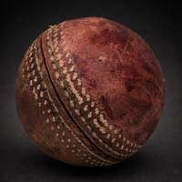 Palla da cricket originale anni ’20 in pelle