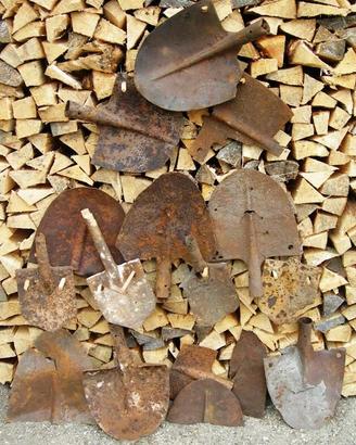 Lotto badili badiletti scavo Italia ww1