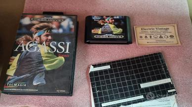1385NN-Andrè Agassi Tennis Sega Mega Drive