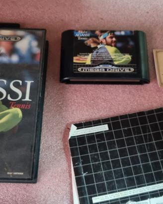 1385NN-Andrè Agassi Tennis Sega Mega Drive
