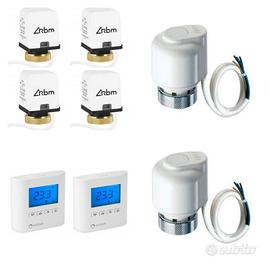 kit elettrotermovalvole 