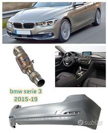 Bmw Serie 3 F30 frontale paraurti assetto box F31